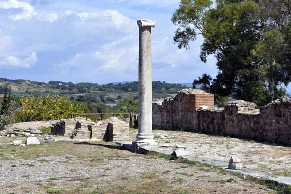 Griekenland, provincie Epirus, het oude Nikopolis — Stockfoto