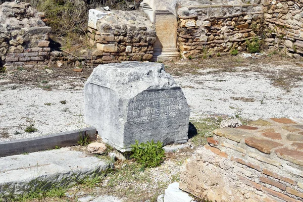 그리스 , epirus County, ancient nikopolis — 스톡 사진