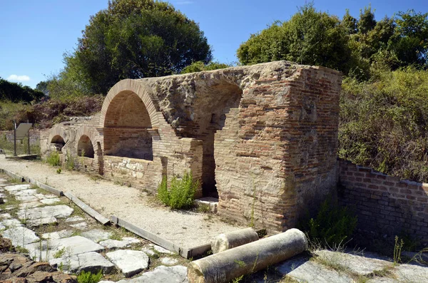 Grecia, Condado de Epiro, antigua Nikopolis — Foto de Stock
