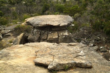 Avustralya, Grampians Ulusal Parkı 'nda kaya oluşumu, Victoria