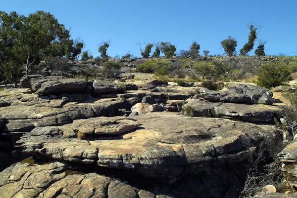 Australie Formation Rocheuse Dans Parc National Des Grampians Victoria — Photo