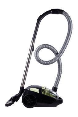 Süpürge Temizleyicisi Beyaz Arkaplanda İzole Edildi