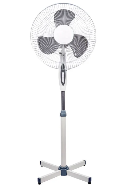 A tall electric fan isolated on white background. — Stock Photo, Image