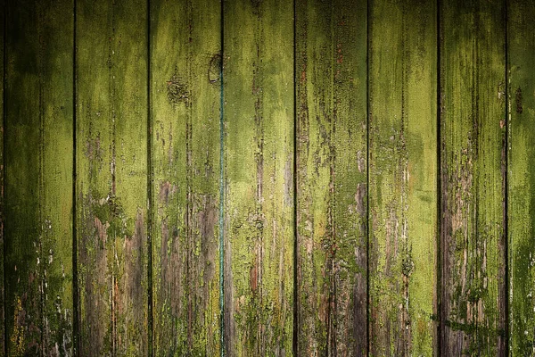 Alte grüne Holz Vintage Hintergrund. Grunge im rustikalen Stil. — Stockfoto