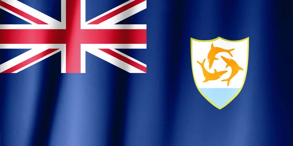 Anguilla Bayrağı - 1990 yılında kabul edildi.