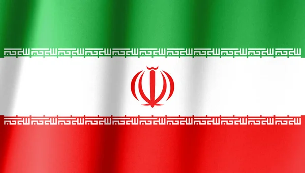 Iran Vlag Iraanse Vlag Abstracte Textuur — Stockfoto