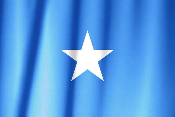 ソマリアの国旗の生地の質感 — ストック写真