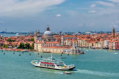 Santa Maria della selam ve kanal büyük Venedik, İtalya