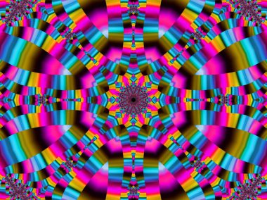 Fractal sanat yaratıcı tasarım için