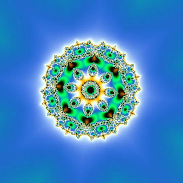 Μοναδικό Mandala Oriental Μοτίβο Μυστικό Μοτίβο Αφηρημένο Φόντο — Φωτογραφία Αρχείου
