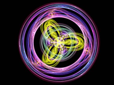 Bu resim fraktal oluşturma ve grafik manipülasyon yazılımı kullanılarak oluşturuldu.