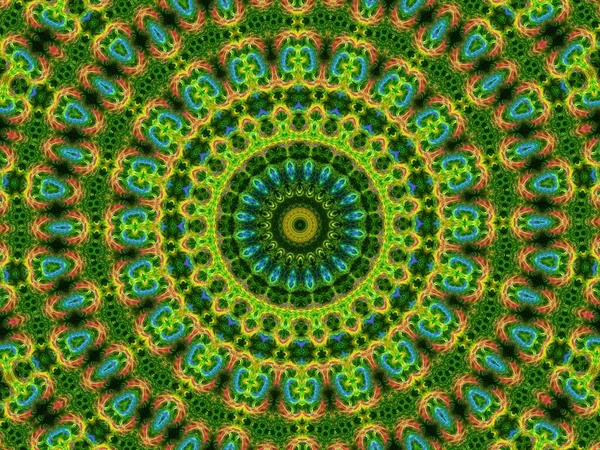 Image Created Using Fractal Generating Graphic Manipulation Software — Stock Photo, Image