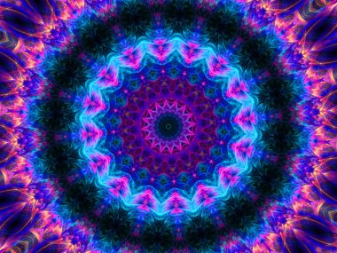 Bu resim fraktal oluşturma ve grafik manipülasyon yazılımı kullanılarak oluşturuldu.