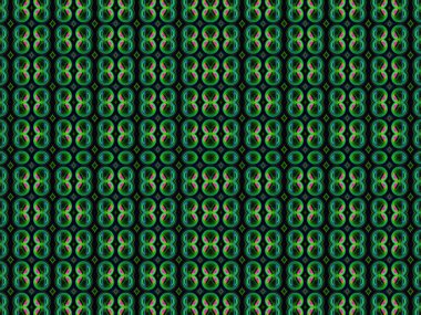 Soyut Fraktal Desen. Yaratıcı tasarım için fraktal çizimler