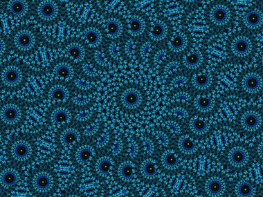 Bu resim fraktal oluşturma ve grafik manipülasyon yazılımı kullanılarak oluşturuldu.