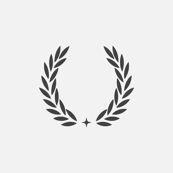 Laurel Wreath Vector icon — Stock Vector