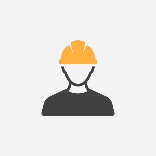 Yapı adamı simgesi vektörü