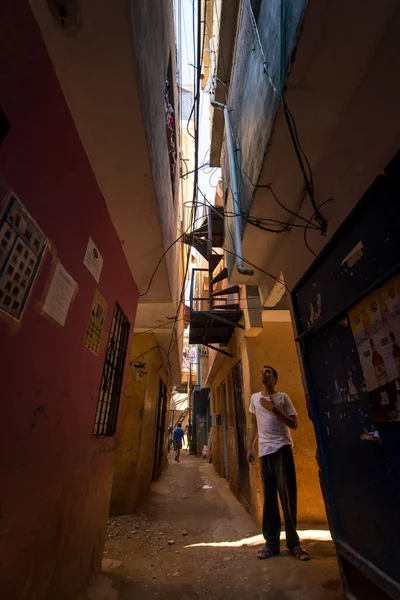 Santo Domingo Dominik Cumhuriyeti Nisan 2014 Yuca Mahallesi Nde Uzun — Stok fotoğraf
