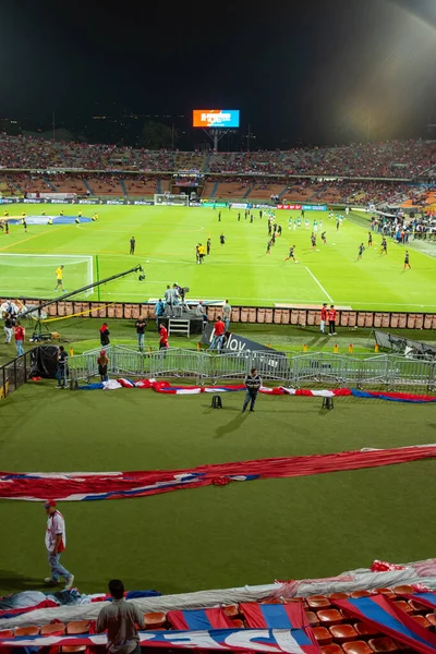 Medellín Antioquia Colombia Noviembre 2019 Gente Aplaude Partido Final Copa — Foto de Stock