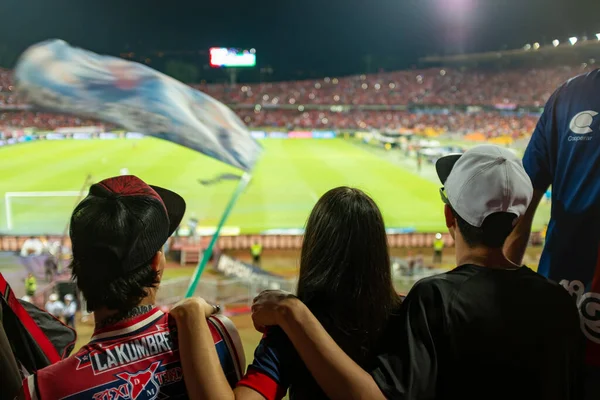 Medellín Antioquia Colombia Noviembre 2019 Amigos Mirando Campo Verde Del — Foto de Stock