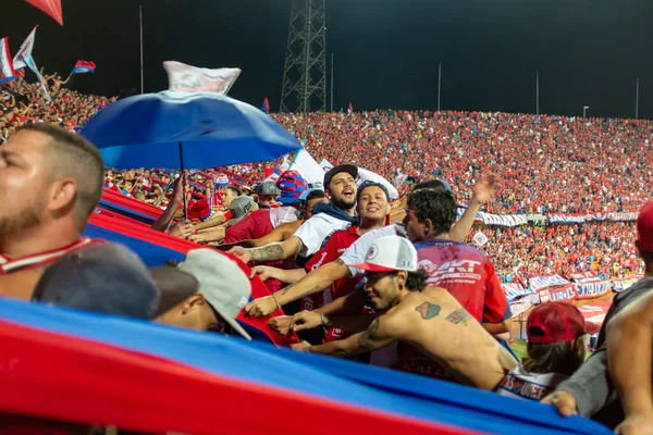 Medellín Antioquia Colombia Noviembre 2019 Gente Aplaude Partido Final Copa — Foto de Stock