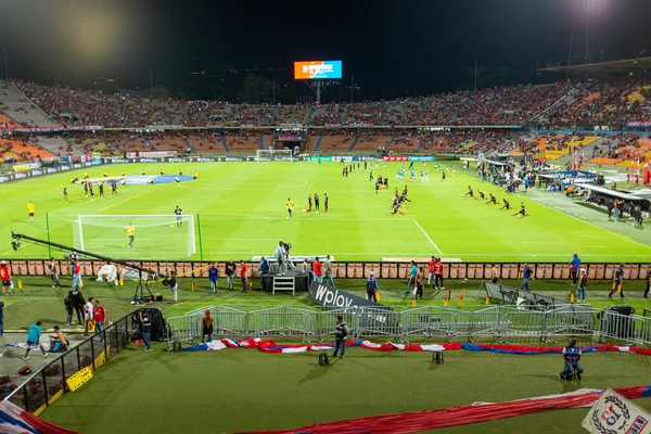 Medellín Antioquia Colombia Noviembre 2019 Gente Aplaude Partido Final Copa — Foto de Stock