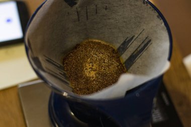 Kağıt filtresindeki yerlerin kapatılması