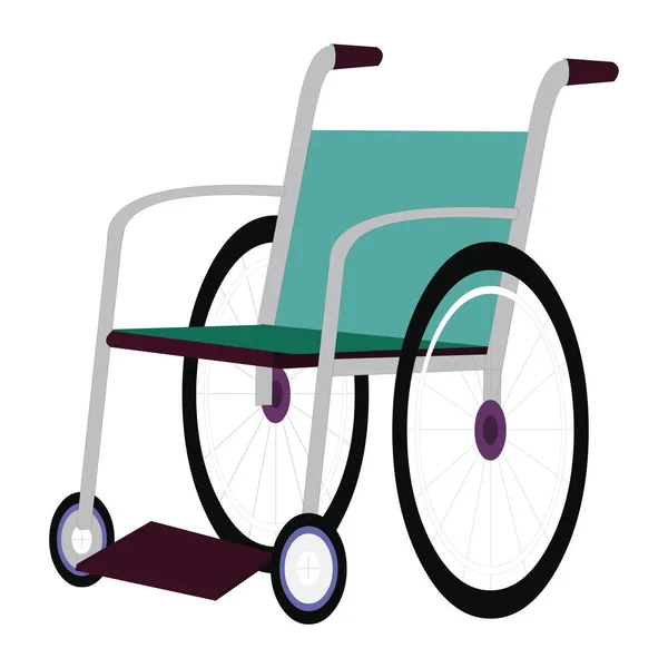 Patient Hospital Chair Cartoon Vector Image — Stock Vector