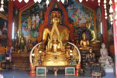 Altın Renkli Farklı Heykel Türleri