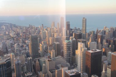 Şehir Manzarası - Sahilin yanındaki Yüksek Binaların Üst Manzarası