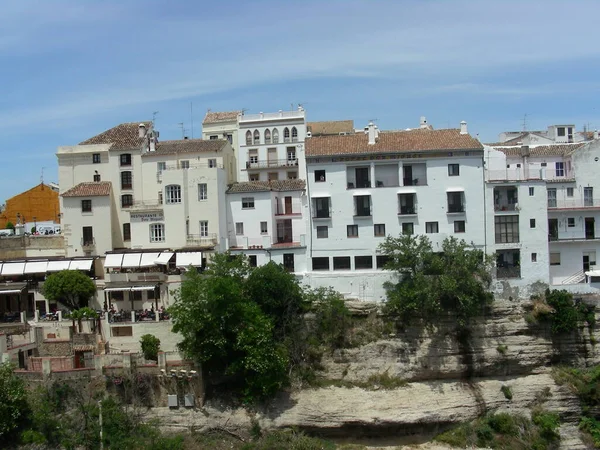 Paisaje Edificios Una Colina — Foto de Stock