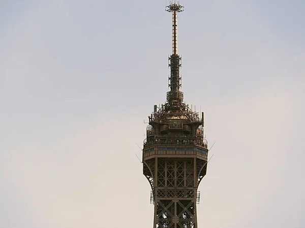 Chiudi Veduta Della Torre Eiffel Parigi — Foto Stock