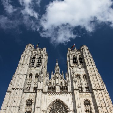 Saint Michael ve Saint Gudula Katedrali, Brüksel, Belçika