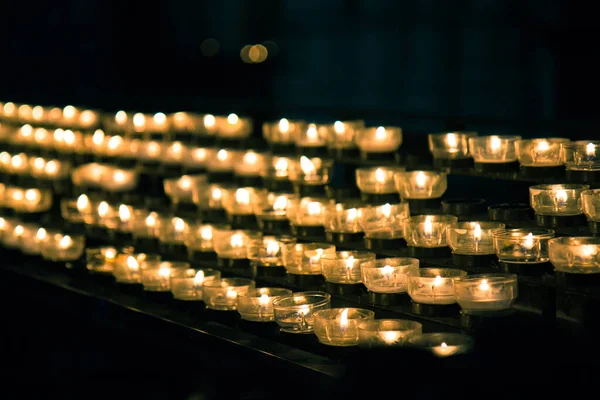 Candles Church Gemany Stock Picture