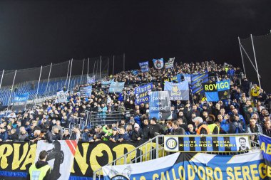 İtalyan Futbolu Serisi A Erkekler Şampiyonası Brescia Fc Inter Fc 'e karşı