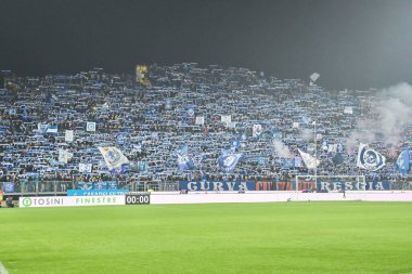 İtalyan Futbolu Serisi A Erkekler Şampiyonası Brescia Fc Inter Fc 'e karşı