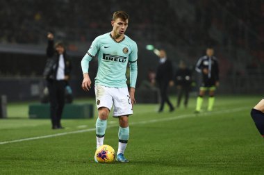 İtalyan Futbolu Serisi A Erkekler Şampiyonası Bologna Inter 'e karşı