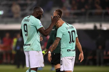 İtalyan Futbolu Serisi A Erkekler Şampiyonası Bologna Inter 'e karşı