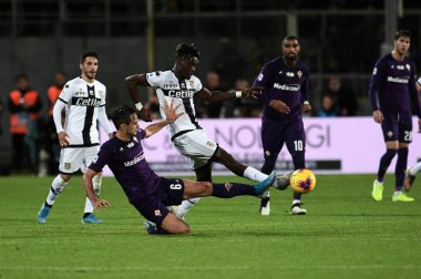 İtalyan Futbol Serisi A Erkekler Şampiyonası Fiorentina Parma 'ya karşı
