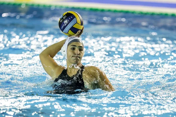 Mistrovství Evropy žen ve vodním pólu Sis Roma vs Exile Sg — Stock fotografie
