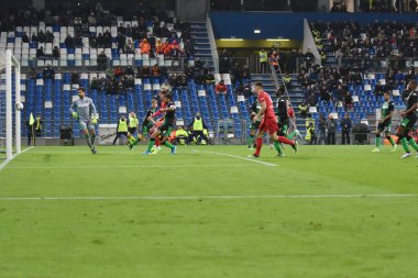 İtalyan Futbolu Serisi A Erkekler Şampiyonası Sassuolo Fiorentina 'ya karşı