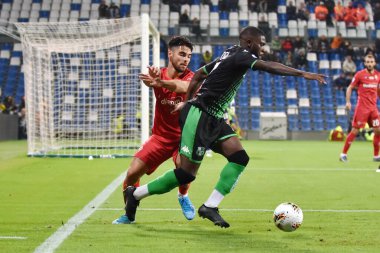 İtalyan Futbolu Serisi A Erkekler Şampiyonası Sassuolo Fiorentina 'ya karşı