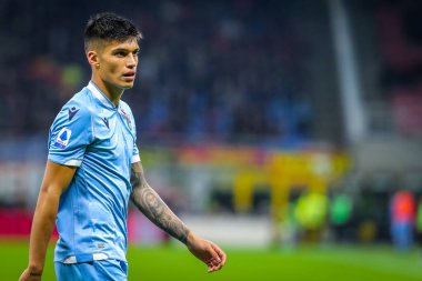 İtalyan Futbolu Serie A Men Şampiyonası Ac Milan S.S. Lazio 'ya karşı