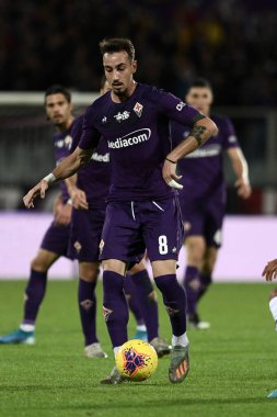 İtalyan Futbol Serisi A Erkekler Şampiyonası Fiorentina Parma 'ya karşı