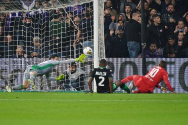 İtalyan Futbolu Serisi A Erkekler Şampiyonası Sassuolo Fiorentina 'ya karşı