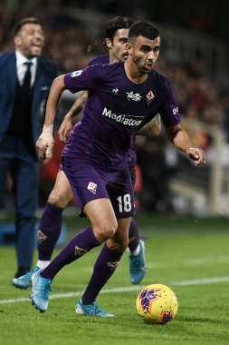 İtalyan Futbol Serisi A Erkekler Şampiyonası Fiorentina Parma 'ya karşı