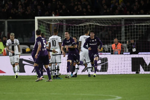 Championnat Italien de Football Serie A Hommes Fiorentina vs Parme — Photo