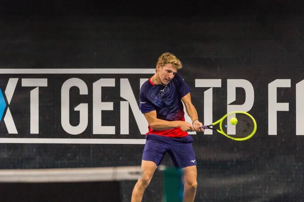 Tenis Internacionales NextGen Clasificaciones ATP - Viernes —  Fotos de Stock