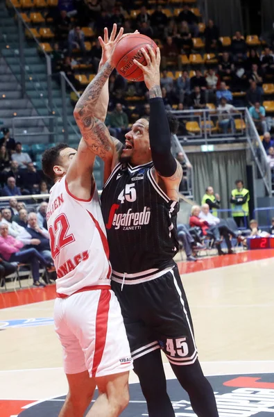 Baloncesto Eurocopa Segafredo Virtus Bolonia vs AS Monaco — Foto de Stock