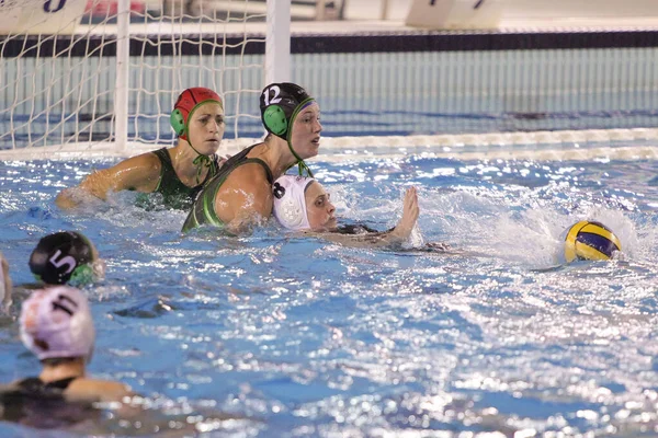 Waterpolo EuroLeague Women Championship Sis Roma vs Exile SG — Stock Photo, Image